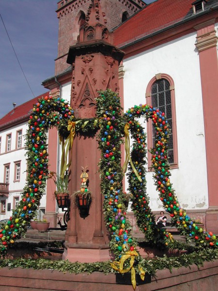 Ostereierbrunnen_Edenkoben