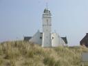 Die Kirche von Kattwijk - direkt dem Meer zugewandt